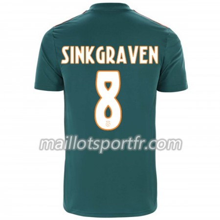 Maillot de Foot Ajax Amsterdam Daley Sinkgraven 8 Extérieur 2019/20